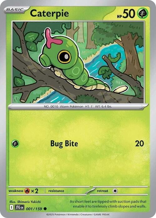 Journey Together Caterpie #1/159